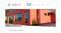 Desktop Screenshot of gonfersol.com